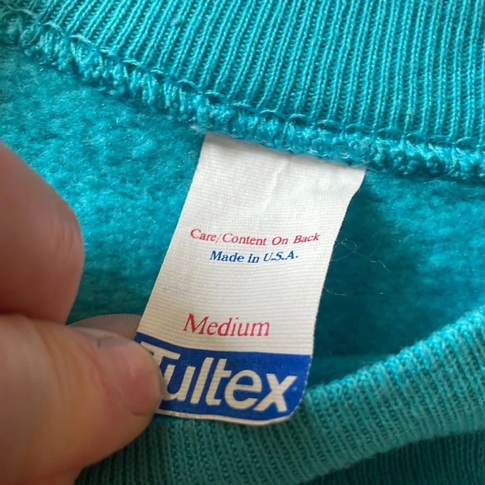 Vintage metal wolf growl tultex medium sweatshirt - Picture 2 of 5